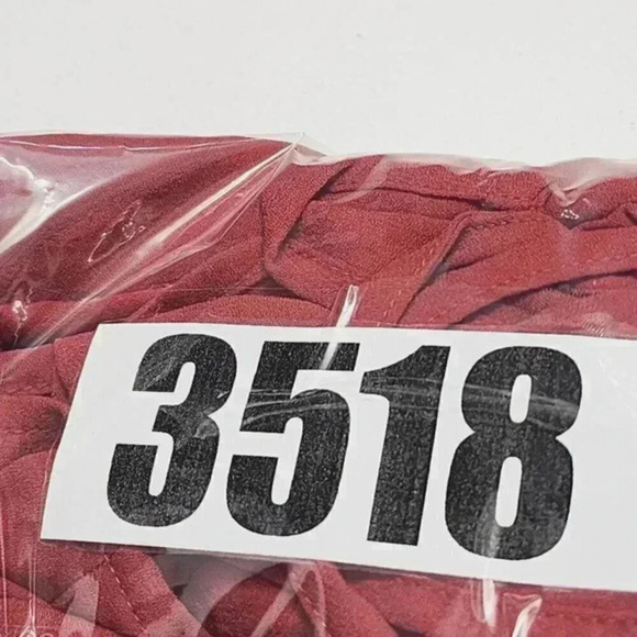 Vince Camuto Women's Chiffon Blouse‎ 2XRuffle slit Sleeve 3518C - Picture 7 of 7